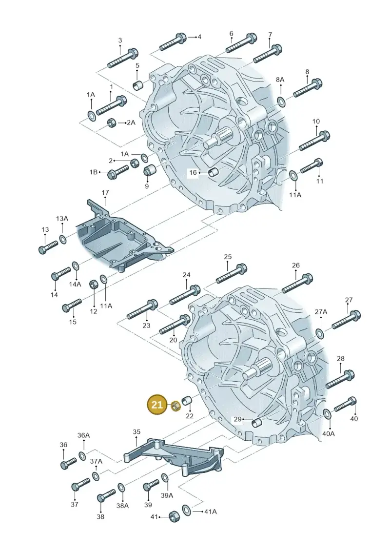N10474803 — SEAT Exeo ST Reference (2008-2011) diagram 249300700, position 21