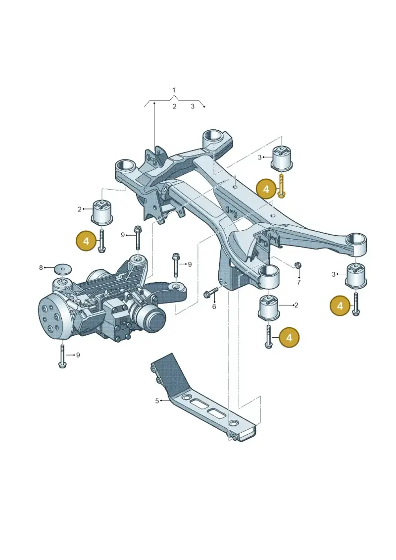 N10505301 — SEAT Altea XL Reference (2013-2013) diagram 412505100, position 4