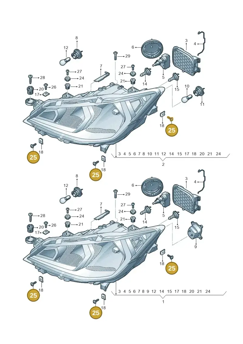 N10512701 — SEAT Arona FR (2017-) diagram 835941000, position 25