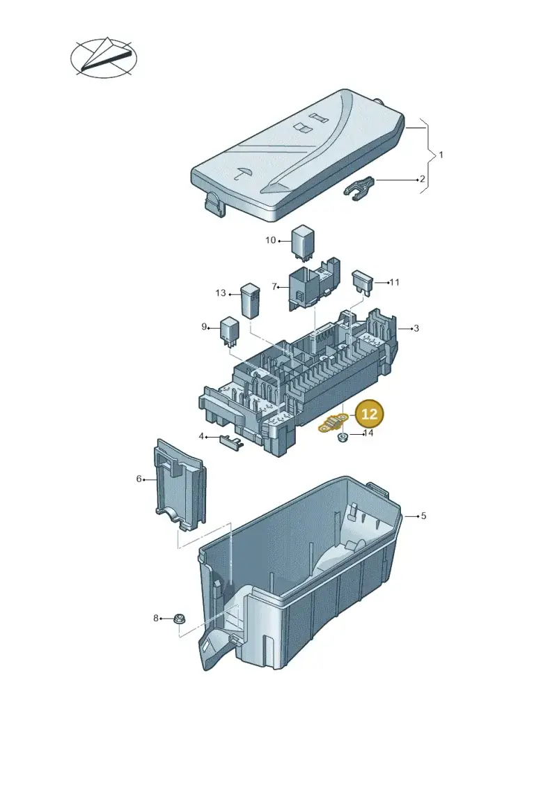 N10525502 — SEAT Arona FR (2017-) diagram 837937100, position 12