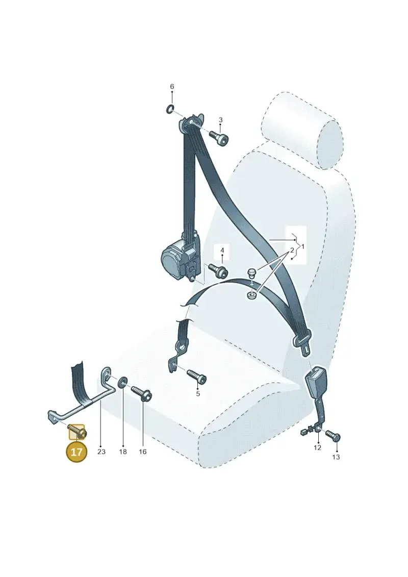 N10572401 — SEAT Ibiza Stylance (2015-) diagram 754857600, position 17