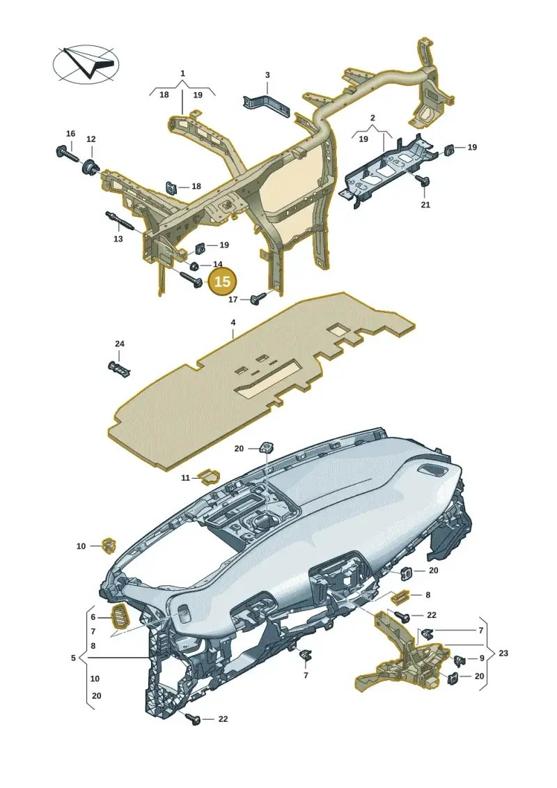 N10604402 — SEAT Tavascan Cupra (2023-) diagram 20h857000, position 15