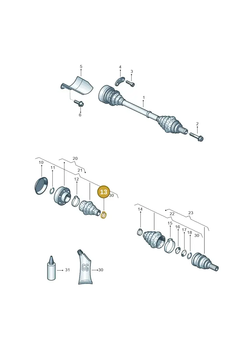 N10609101 — SEAT Leon ST Stylance (2016-2020) diagram 459407340, position 13