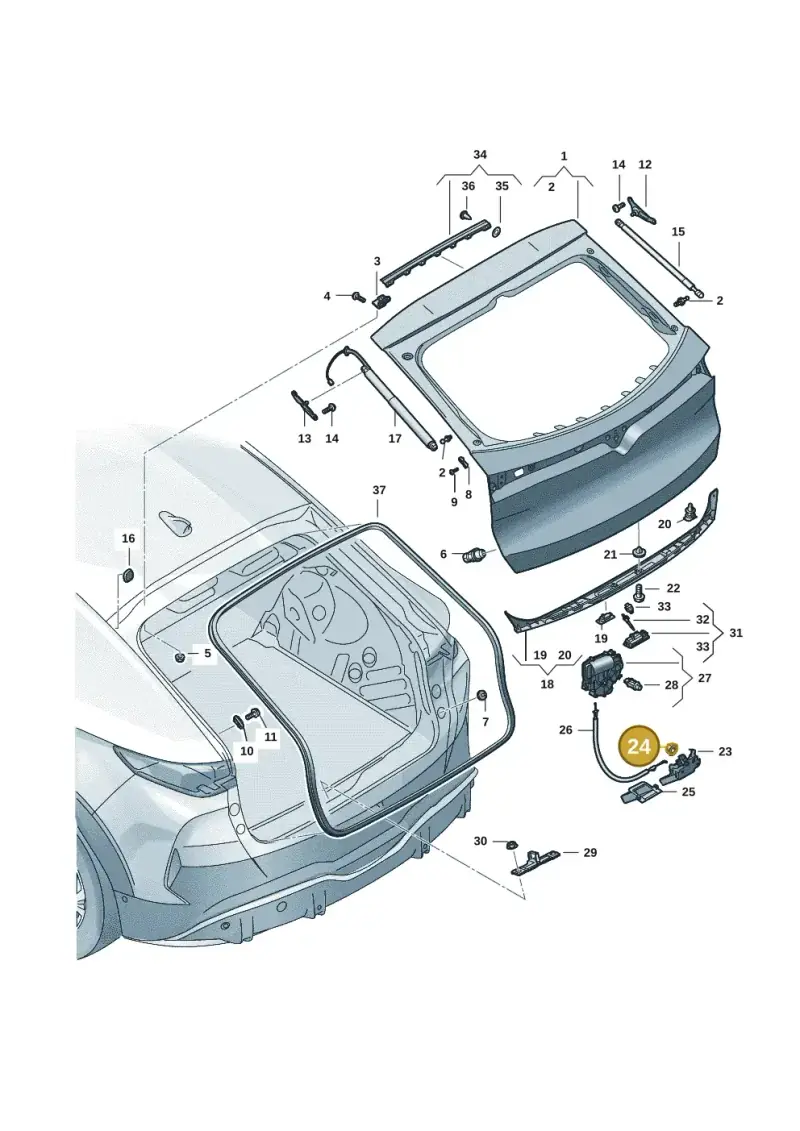 N10609201 — SEAT Tavascan Cupra (2023-) diagram 20h827000, position 24