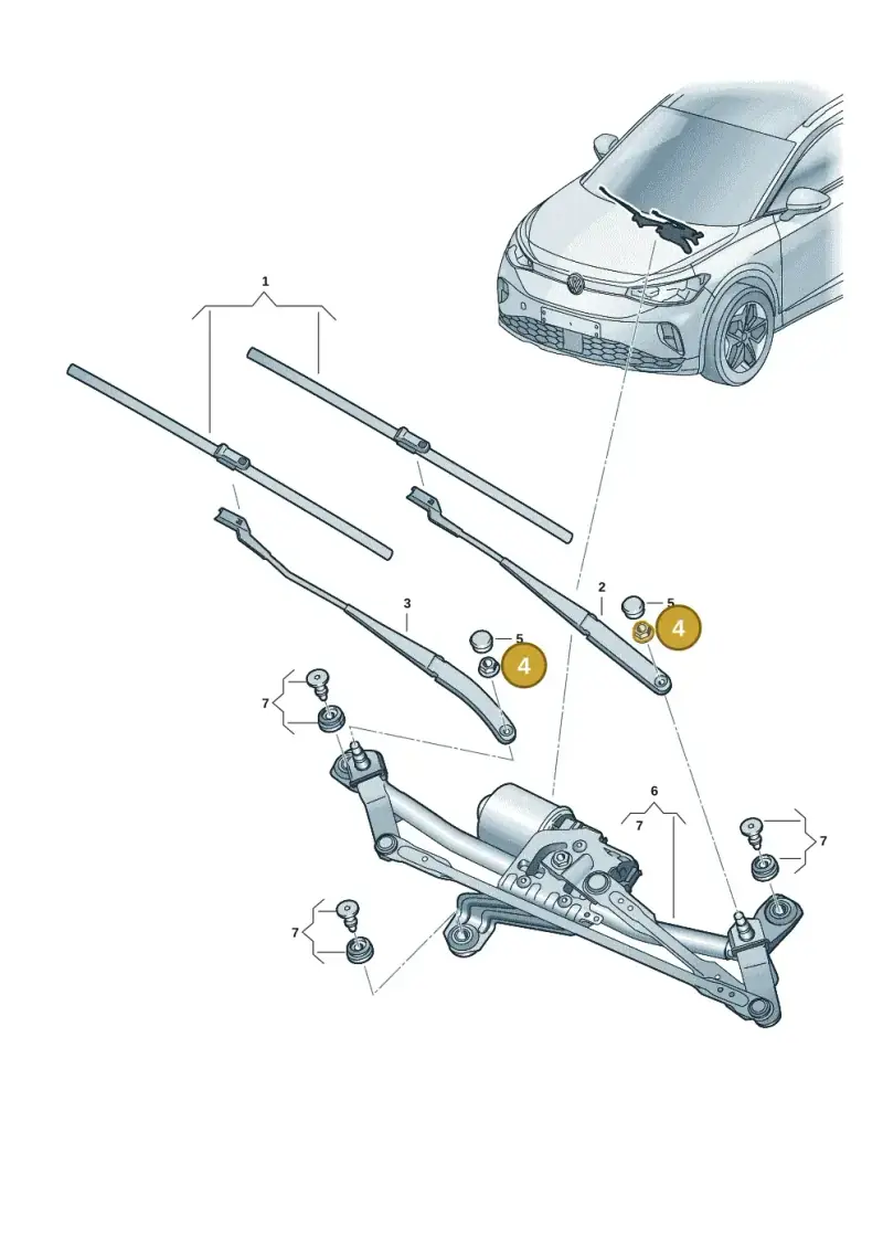 N10609204 — SEAT Tavascan Cupra (2023-) diagram 11a955000, position 4