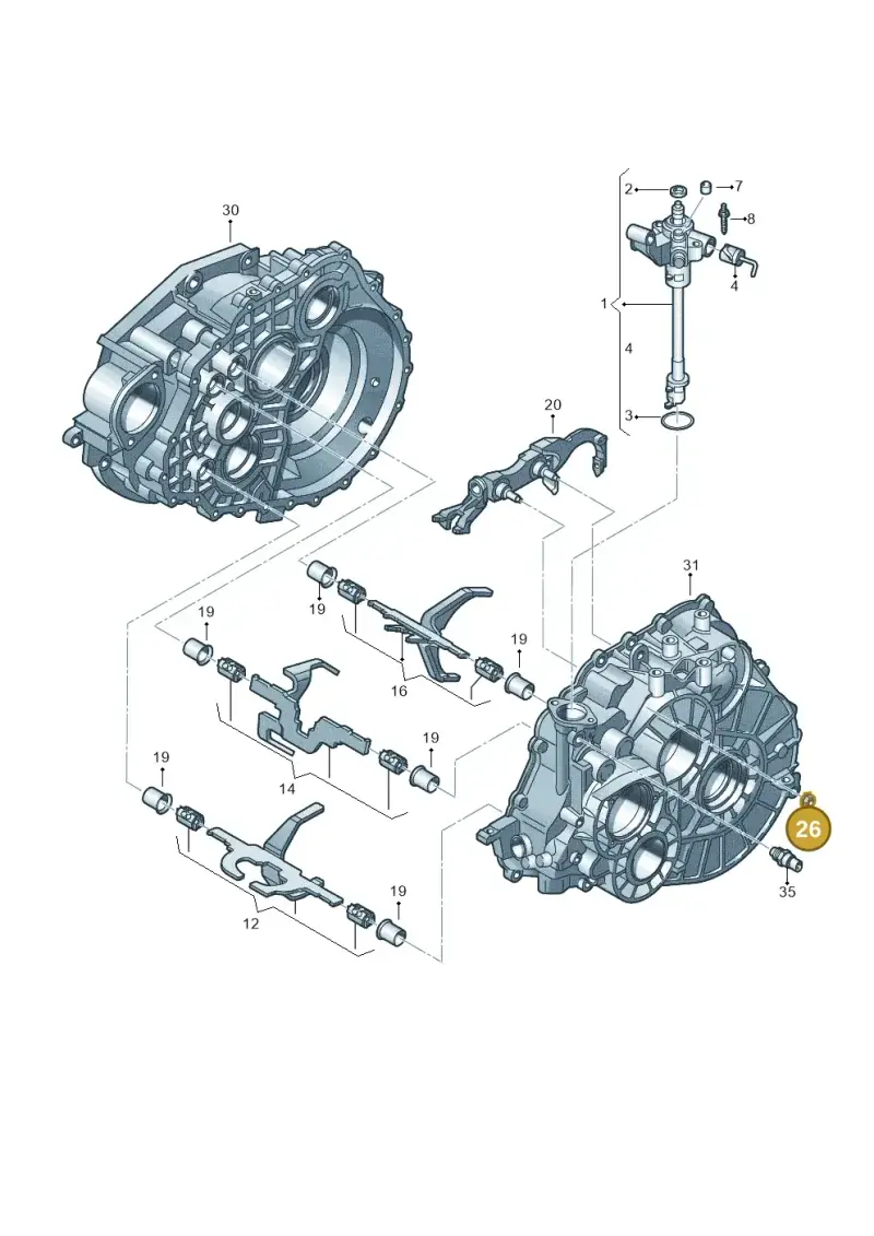 N10609206 — SEAT Alhambra Stylance (2015-2022) diagram 719311820, position 26