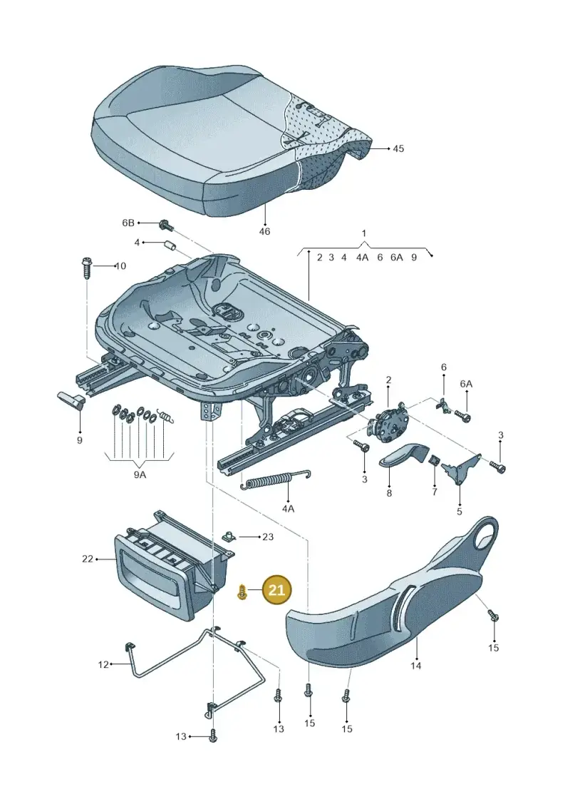 N10622401 — SEAT Ibiza Stylance (2015-) diagram 639881000, position 21