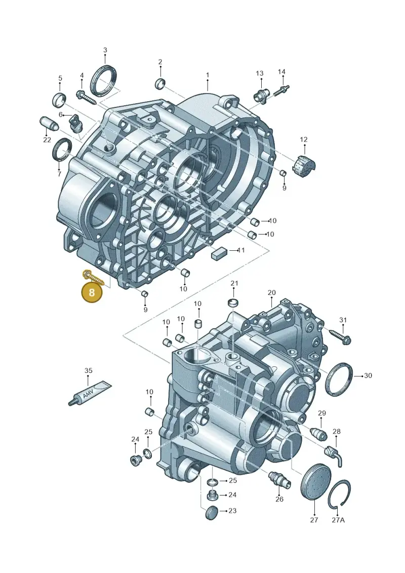 N10623801 — SEAT Ibiza Reference (2012-2012) diagram 406301300, position 8