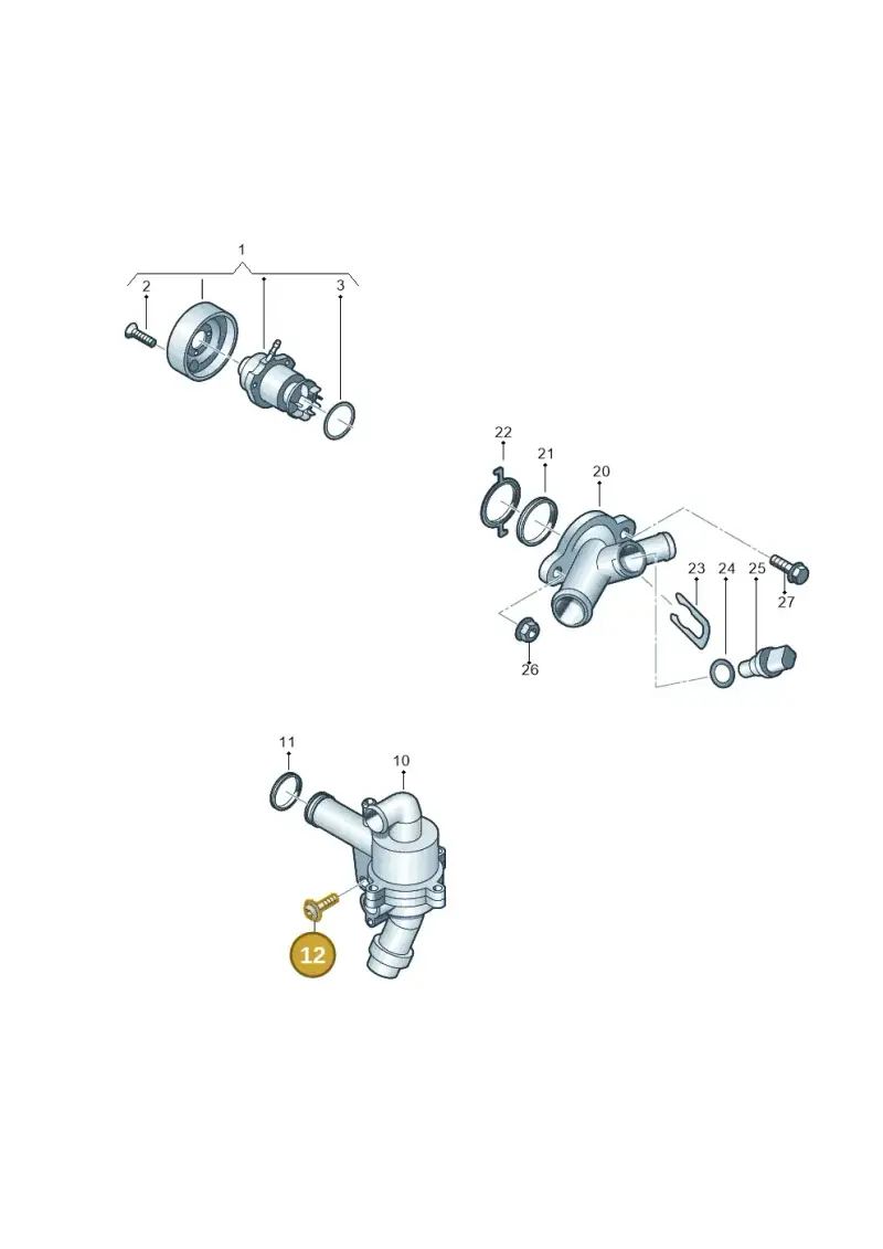 N10644401 — SEAT Formentor TSI CUPRA (2020-) diagram 898121100, position 12