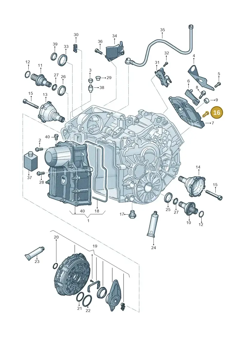 N10660801 — SEAT Ateca Style (2016-) diagram 890321500, position 16