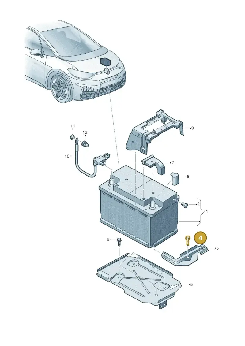 N10675602 — SEAT EBoost CUPRA (2021-) diagram 10a915000, position 4