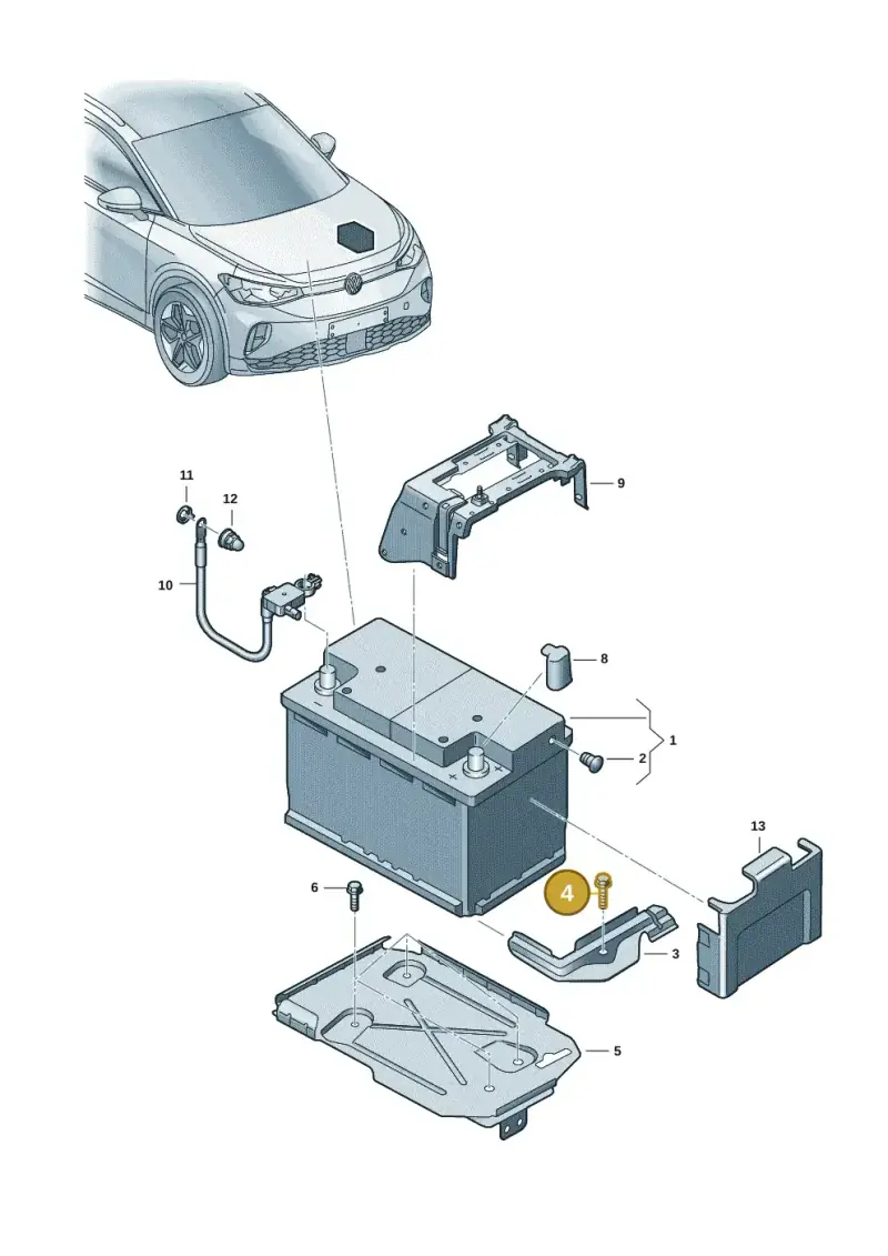 N10675602 — SEAT Tavascan Cupra (2023-) diagram 11a915000, position 4