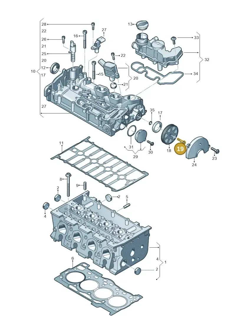 N10689301 — SEAT Formentor TSI CUPRA (2020-) diagram 827103460, position 19