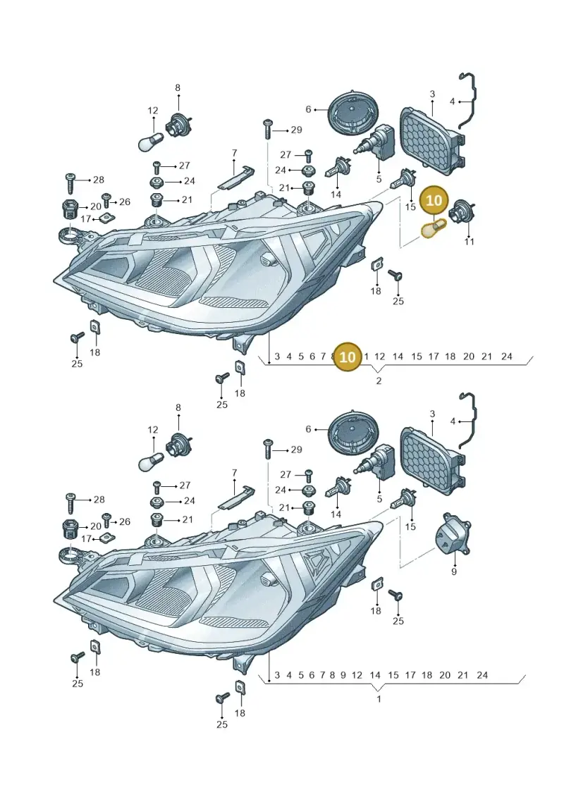 N10724402 — SEAT Arona FR (2017-) diagram 835941000, position 10