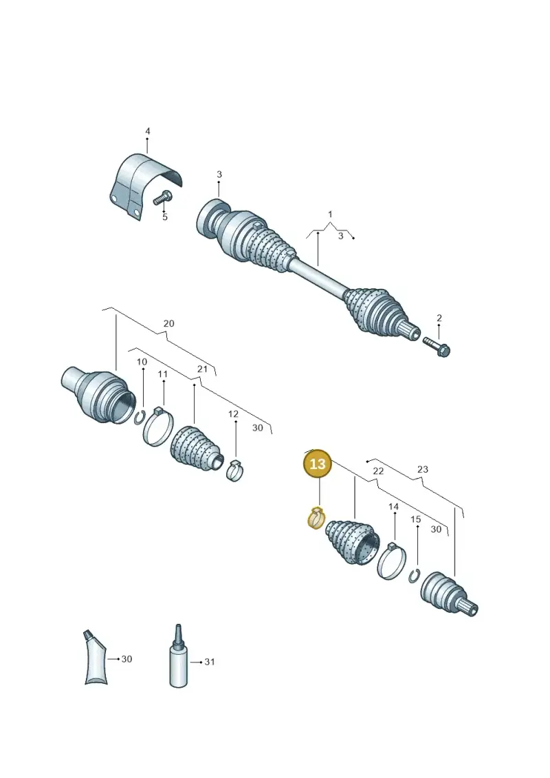 N10740201 — SEAT Alhambra Stylance (2015-2022) diagram 689407300, position 13