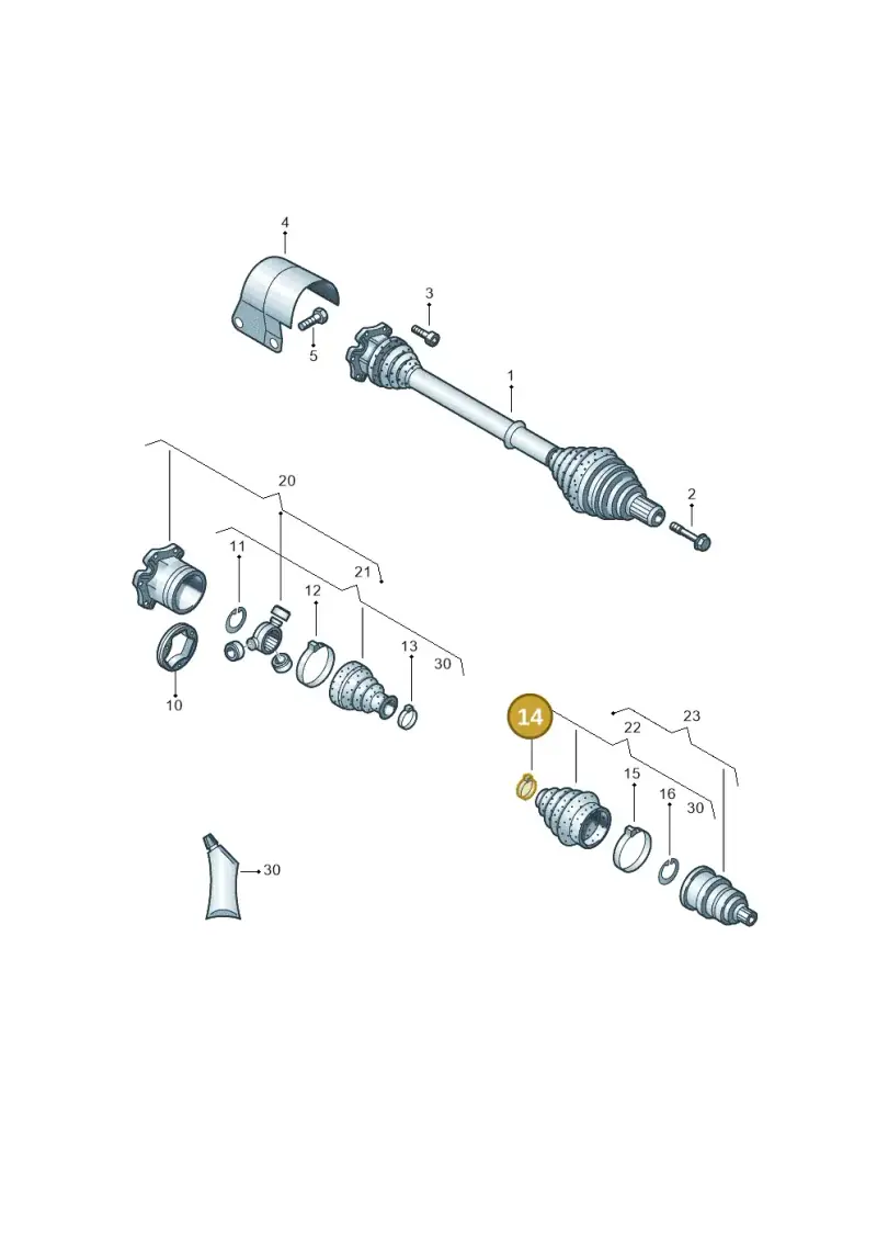 N10740201 — SEAT Alhambra Stylance (2015-2022) diagram 689407550, position 14