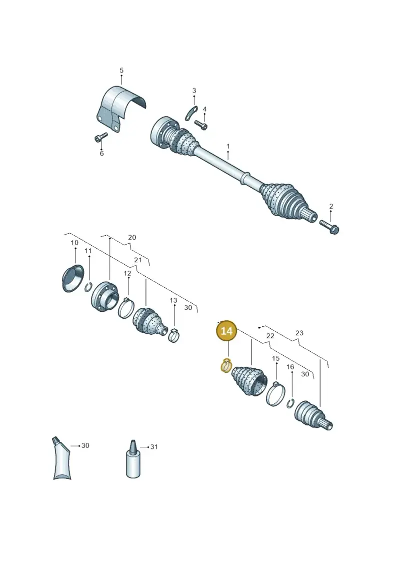 N10740201 — SEAT Alhambra Stylance (2015-2022) diagram 702407520, position 14