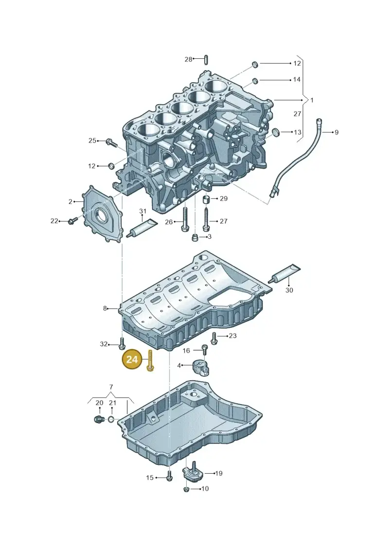 N10765501 — SEAT Formentor TSI CUPRA (2020-) diagram 898103100, position 24