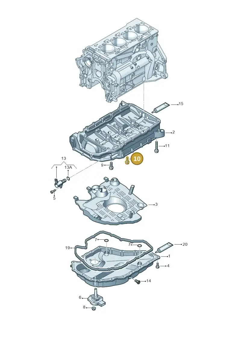 N10766301 — SEAT Formentor TSI CUPRA (2020-) diagram 746103110, position 10