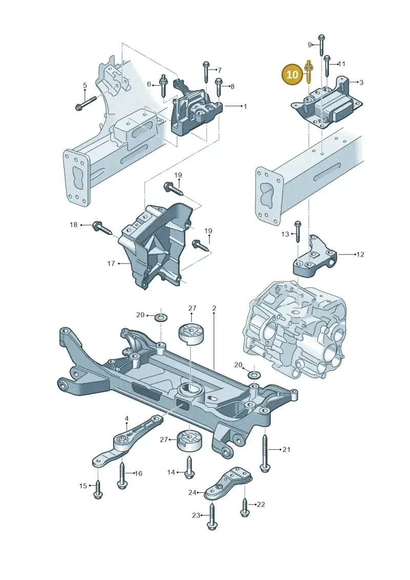 N10770701 — SEAT Leon ST Stylance (2016-2020) diagram 745199020, position 10