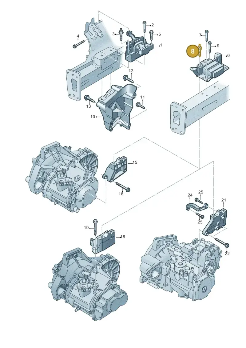 N10770701 — SEAT Ateca Style (2016-) diagram 746199250, position 8