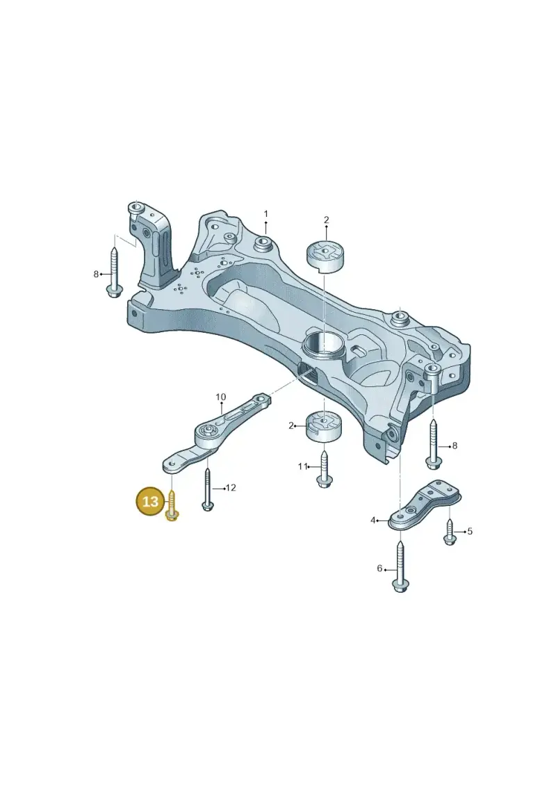 N10784801 — SEAT Formentor TSI CUPRA (2020-) diagram 746199100, position 13