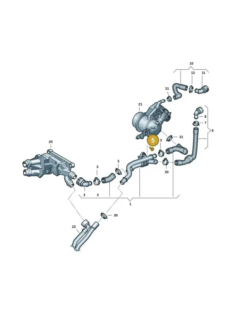 N10810701 — SEAT Leon style (2019-) diagram 793121115, position 5