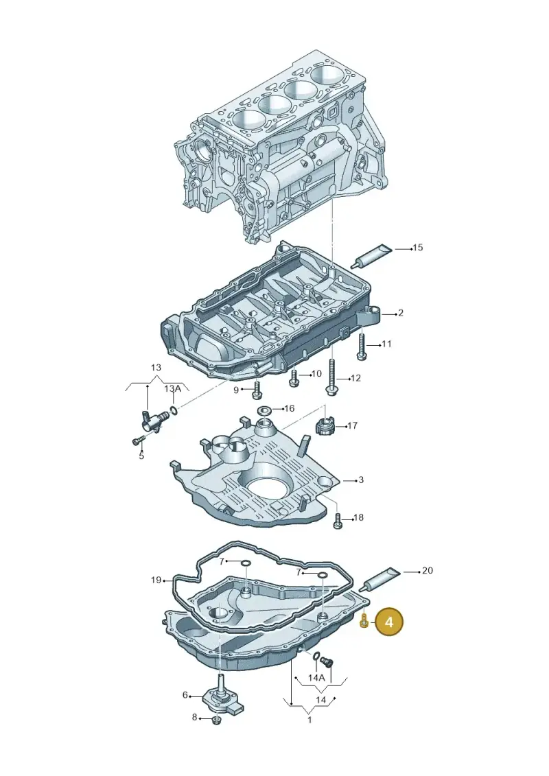 N10839701 — SEAT Leon ST Stylance (2016-2020) diagram 724103060, position 4