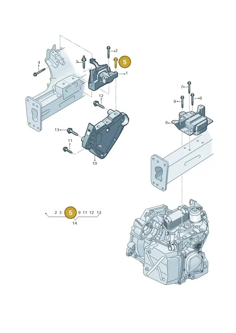 N10854801 — SEAT Formentor TSI CUPRA (2020-) diagram 597199250, position 5