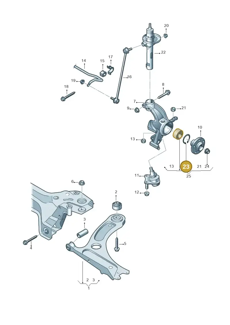 N90115201 — SEAT Mii electric (2020-2021) diagram 723407000, position 23