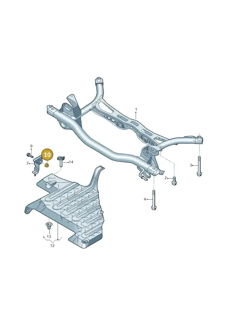 N90183804 — SEAT Formentor TSI CUPRA (2020-) diagram 869505000, position 10