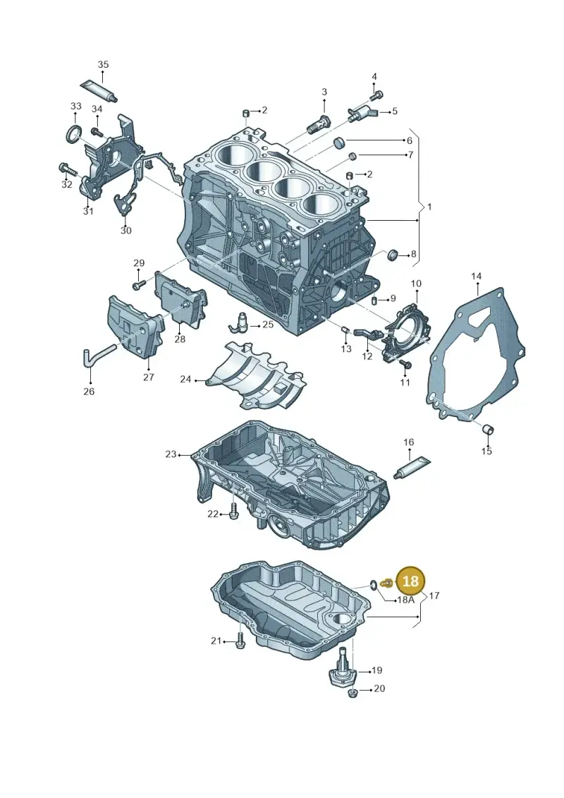 N90288901 — SEAT Leon style (2019-) diagram 747103120, position 18