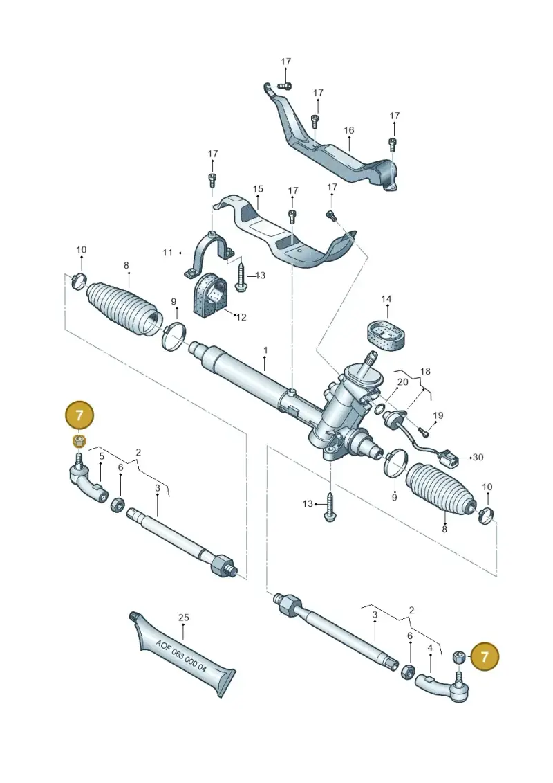 N90321302 — SEAT CORDOBA                06> (2005-) diagram 253423430, position 7