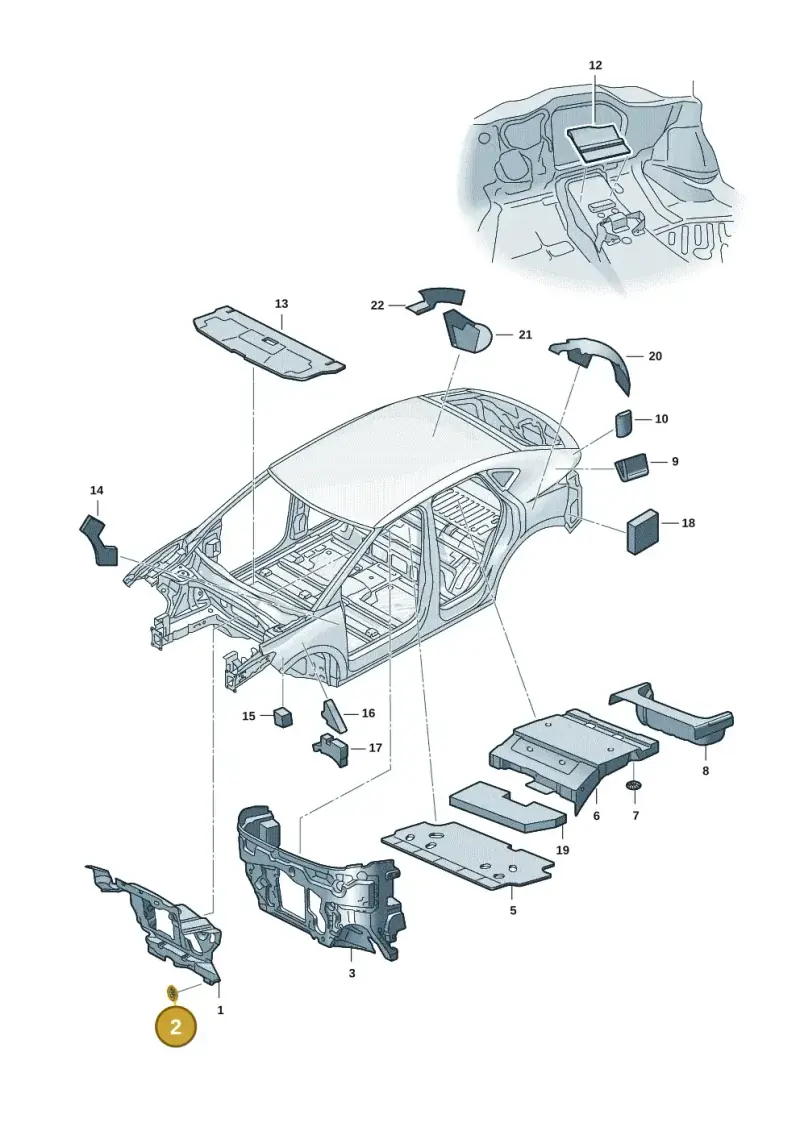 N90335004 — SEAT Tavascan Cupra (2023-) diagram 20h863020, position 2