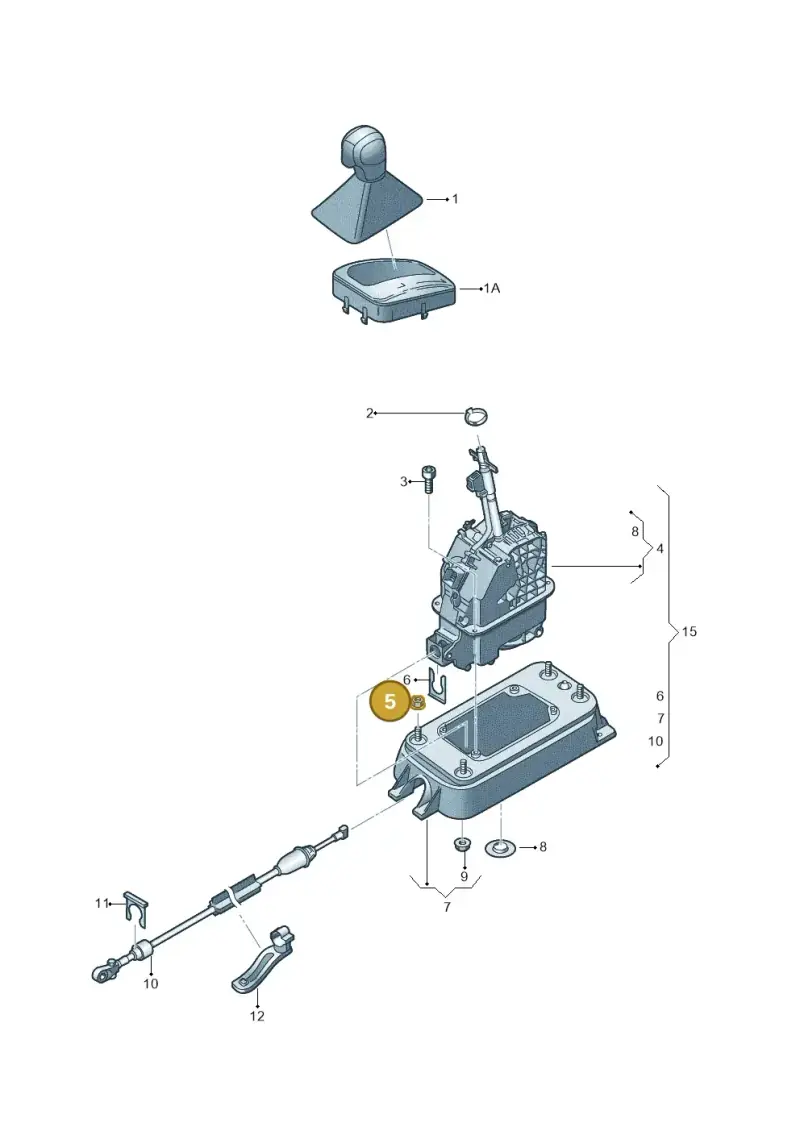 N90347104 — SEAT Toledo Reference (2015-2019) diagram 740713100, position 5