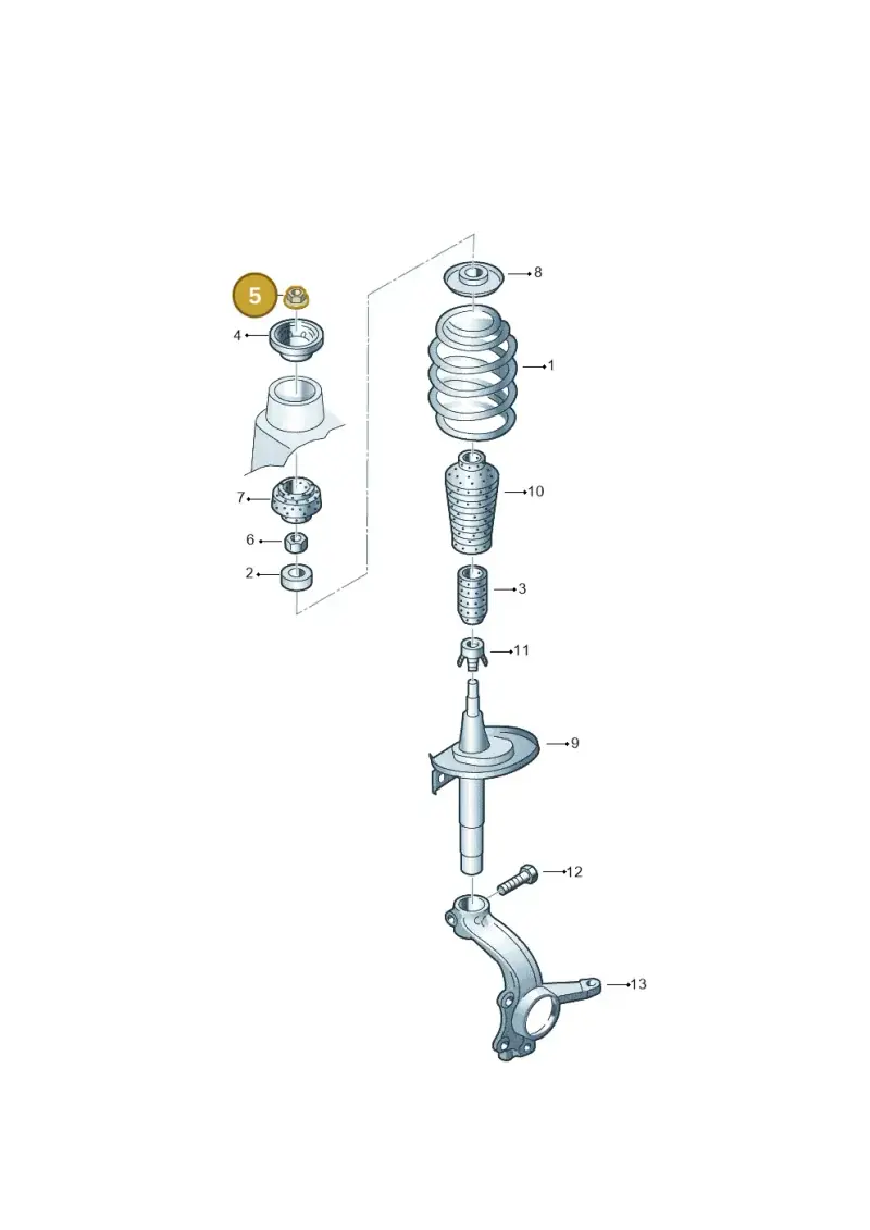 N90353604 — SEAT Alhambra (2006-2010) diagram 244411100, position 5