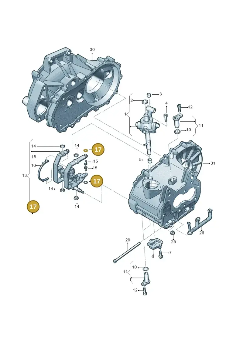 N90397501 — SEAT Arona FR (2017-) diagram 747311840, position 17