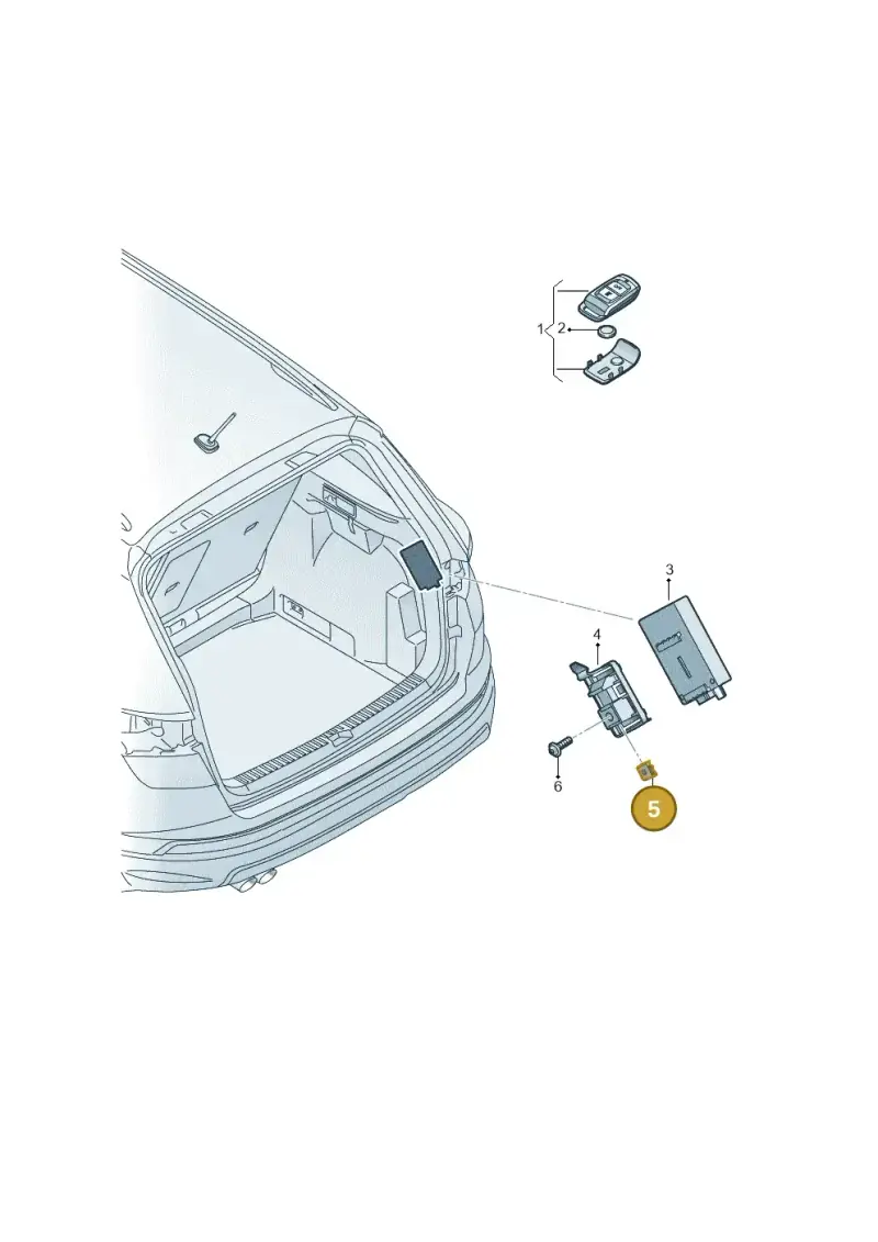 N90455902 — SEAT Ateca Style (2016-) diagram 893963200, position 5