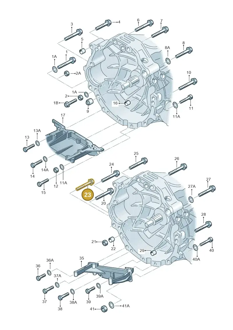 N90495504 — SEAT Exeo ST Reference (2008-2011) diagram 249300700, position 23