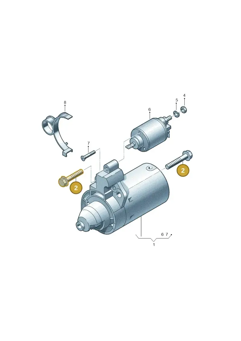 N90495504 — SEAT Exeo ST Reference (2008-2011) diagram 448911000, position 2