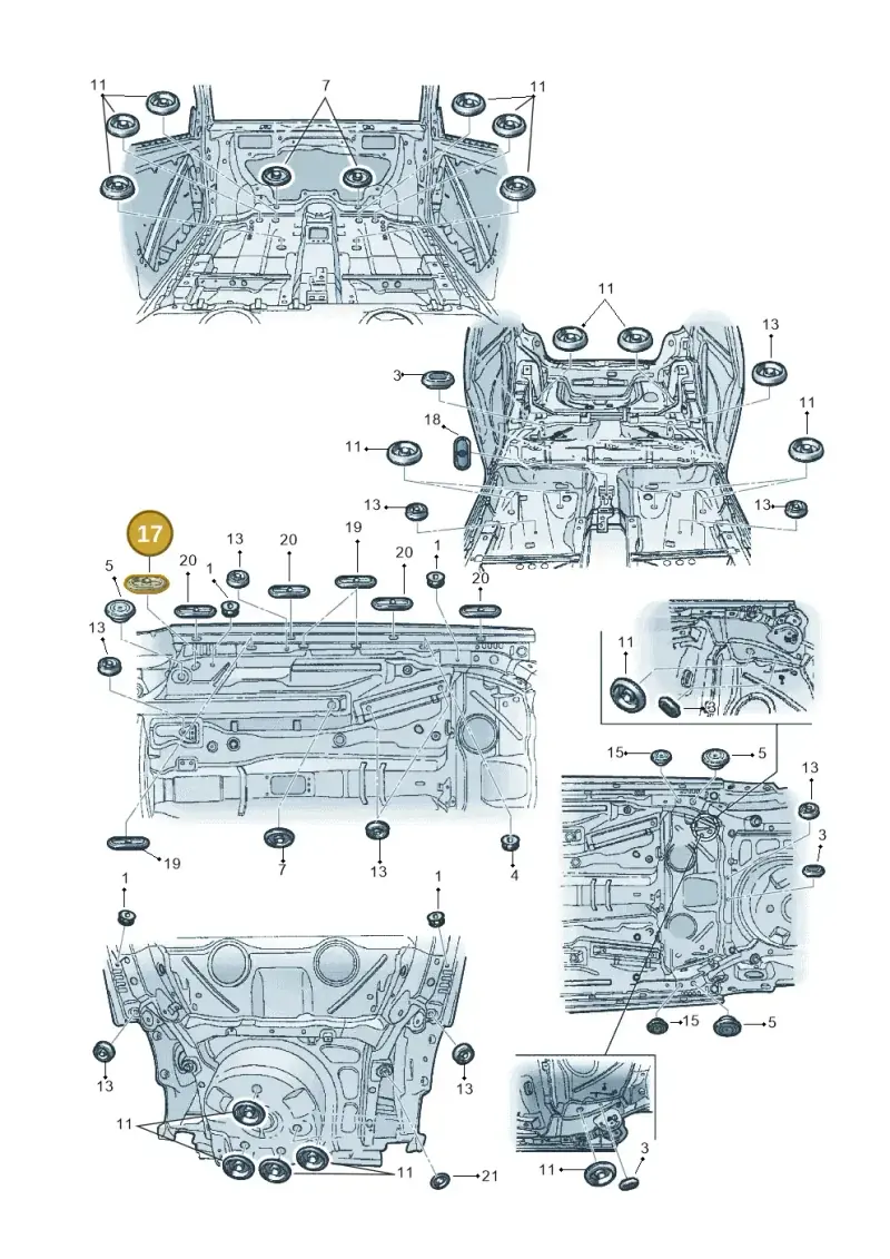 N90508801 — SEAT Ibiza Stylance (2015-) diagram 253803350, position 17