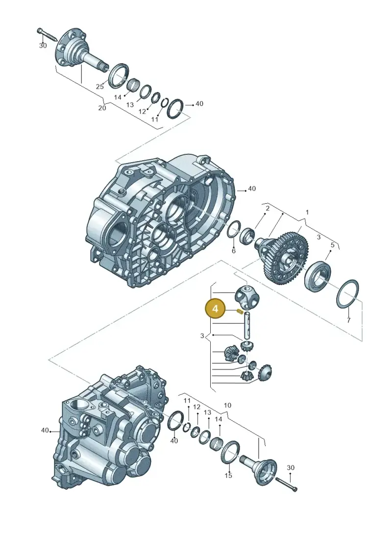 N90538701 — SEAT Ibiza Reference (2012-2012) diagram 405409310, position 4