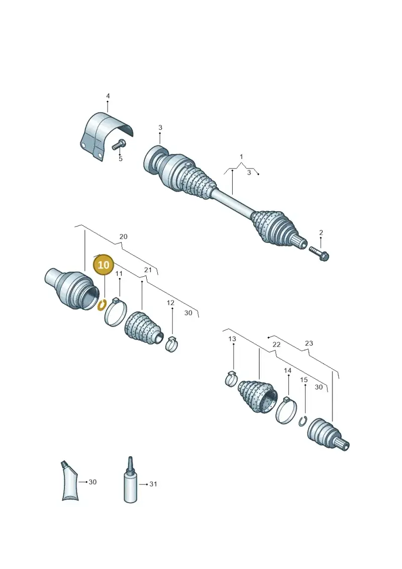 N90619401 — SEAT Alhambra Stylance (2015-2022) diagram 689407300, position 10
