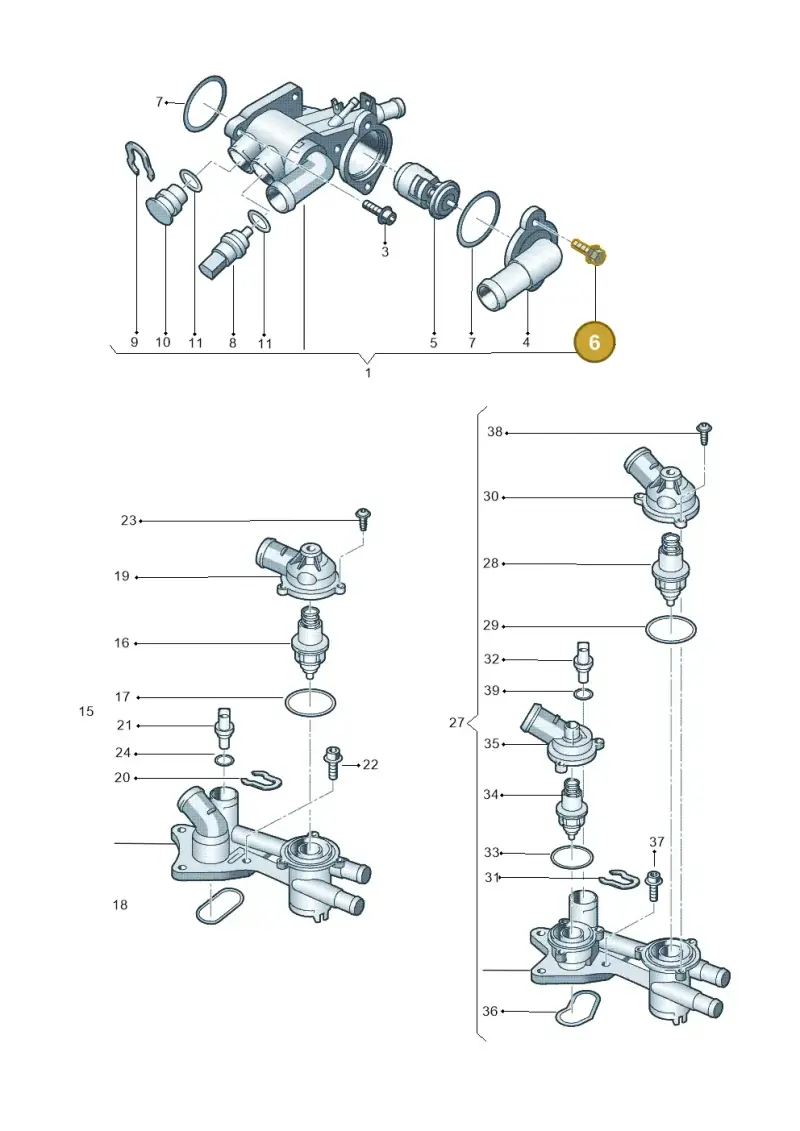 N90629803 — SEAT Ibiza Reference (2012-2012) diagram 253121750, position 6