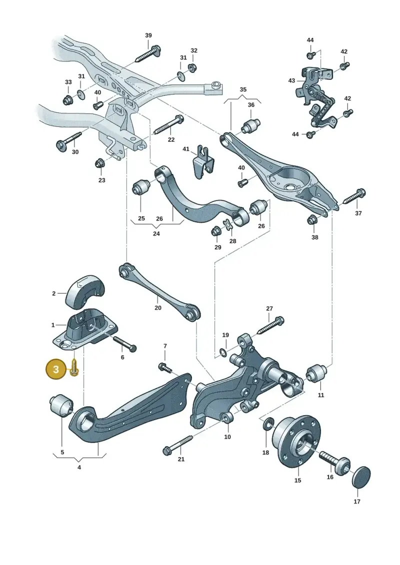 N90648402 — SEAT Formentor TSI CUPRA (2020-) diagram 2gk505050, position 3