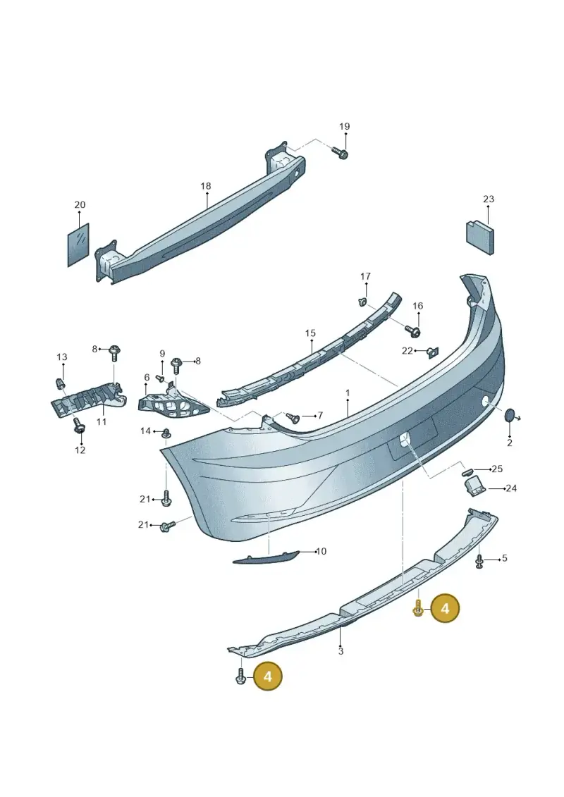 N90648704 — SEAT Leon ST Stylance (2016-2020) diagram 830807500, position 4