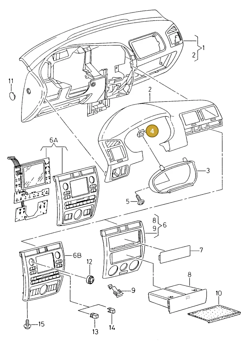 N90650101 — SEAT CORDOBA/VARIO (1999-2002) diagram 238857000, position 4