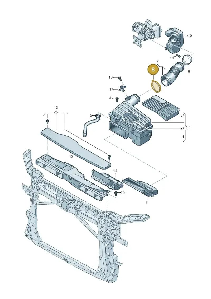 N90656401 — SEAT Formentor TSI CUPRA (2020-) diagram 827129500, position 8