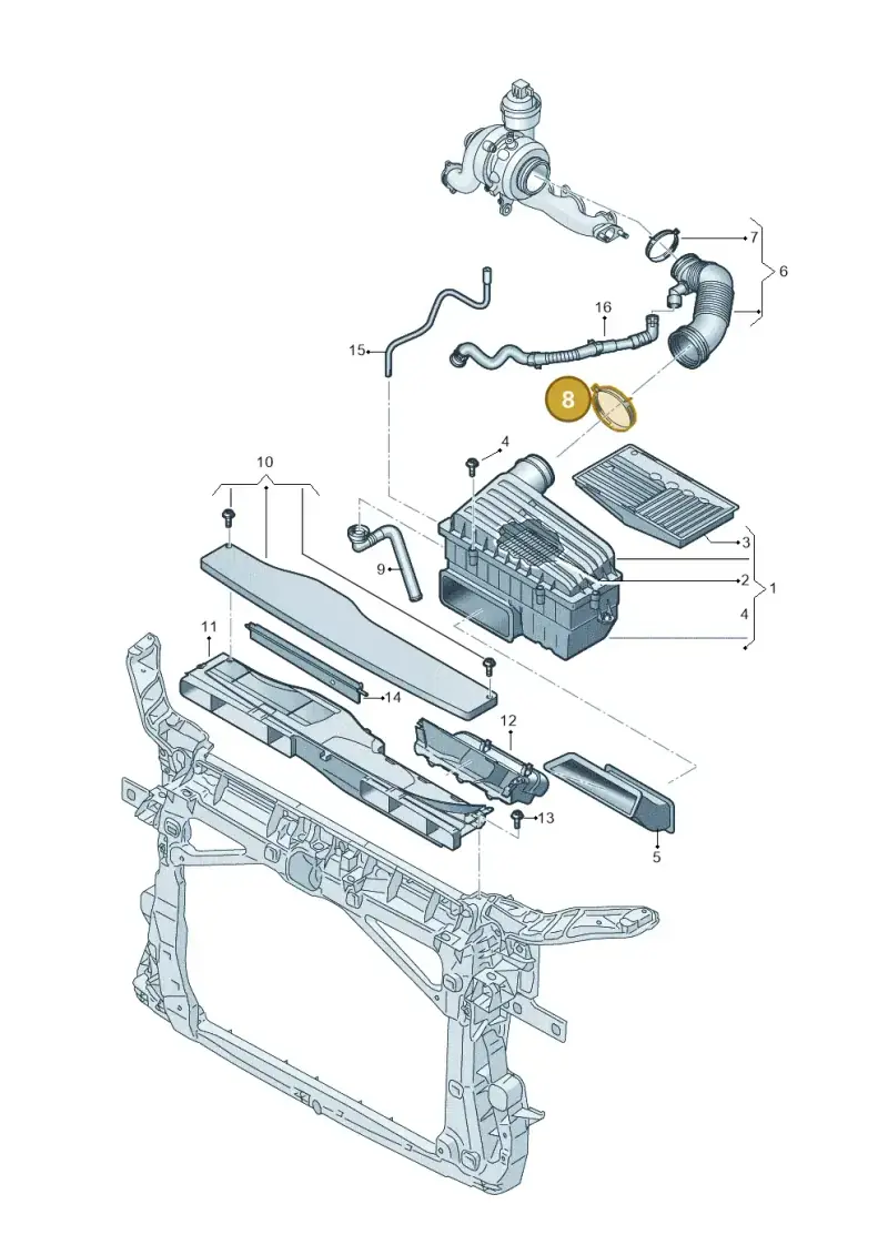 N90656501 — SEAT Leon style (2019-) diagram 813129090, position 8