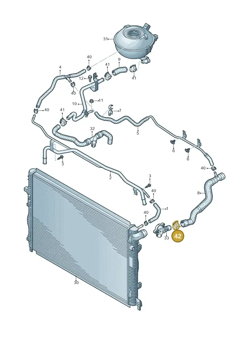 N90687101 — SEAT Formentor TSI CUPRA (2020-) diagram 858121300, position 42